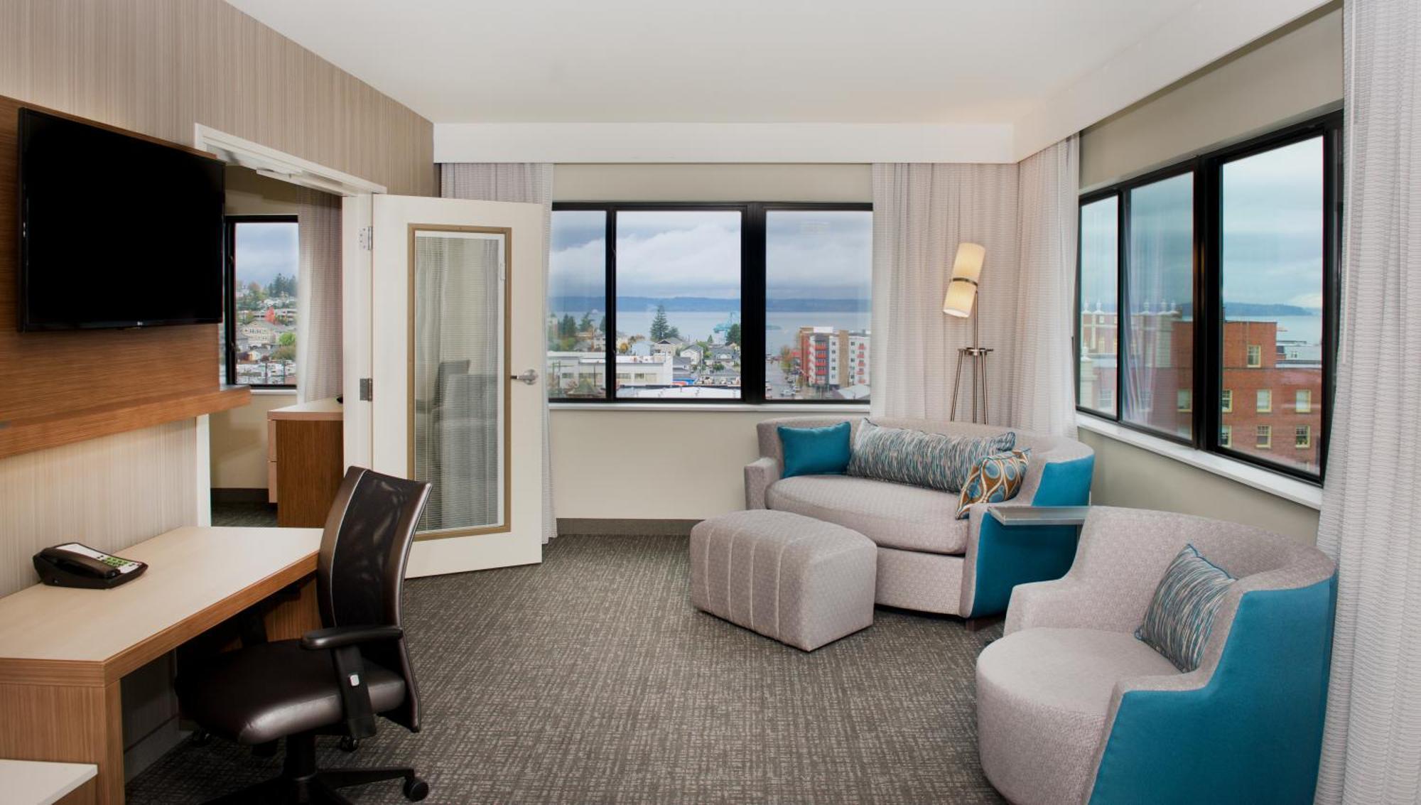 Courtyard By Marriott Seattle Everett Downtown Экстерьер фото