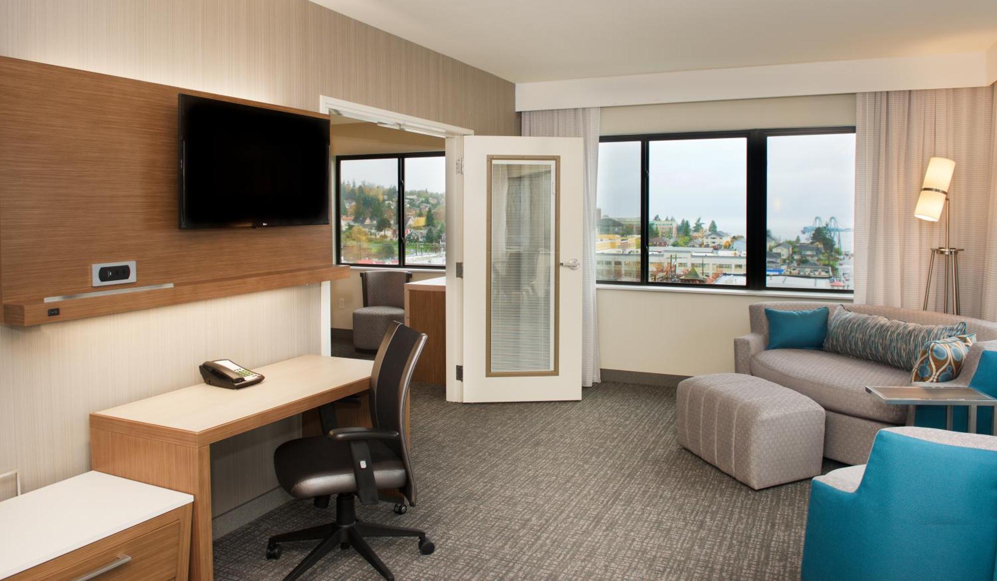 Courtyard By Marriott Seattle Everett Downtown Экстерьер фото