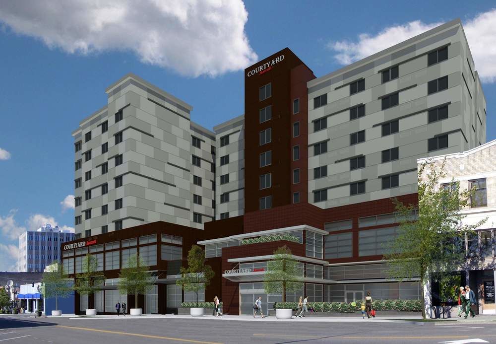 Courtyard By Marriott Seattle Everett Downtown Экстерьер фото